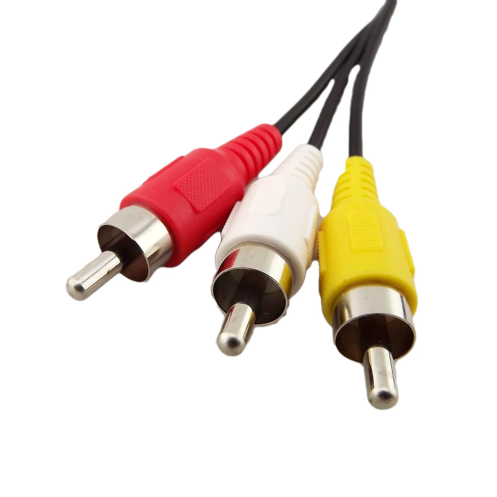 1pc 5Ʈ 4 S-  3 RCA  ÷ AV    Ŀ ̺(DVD PC TV)