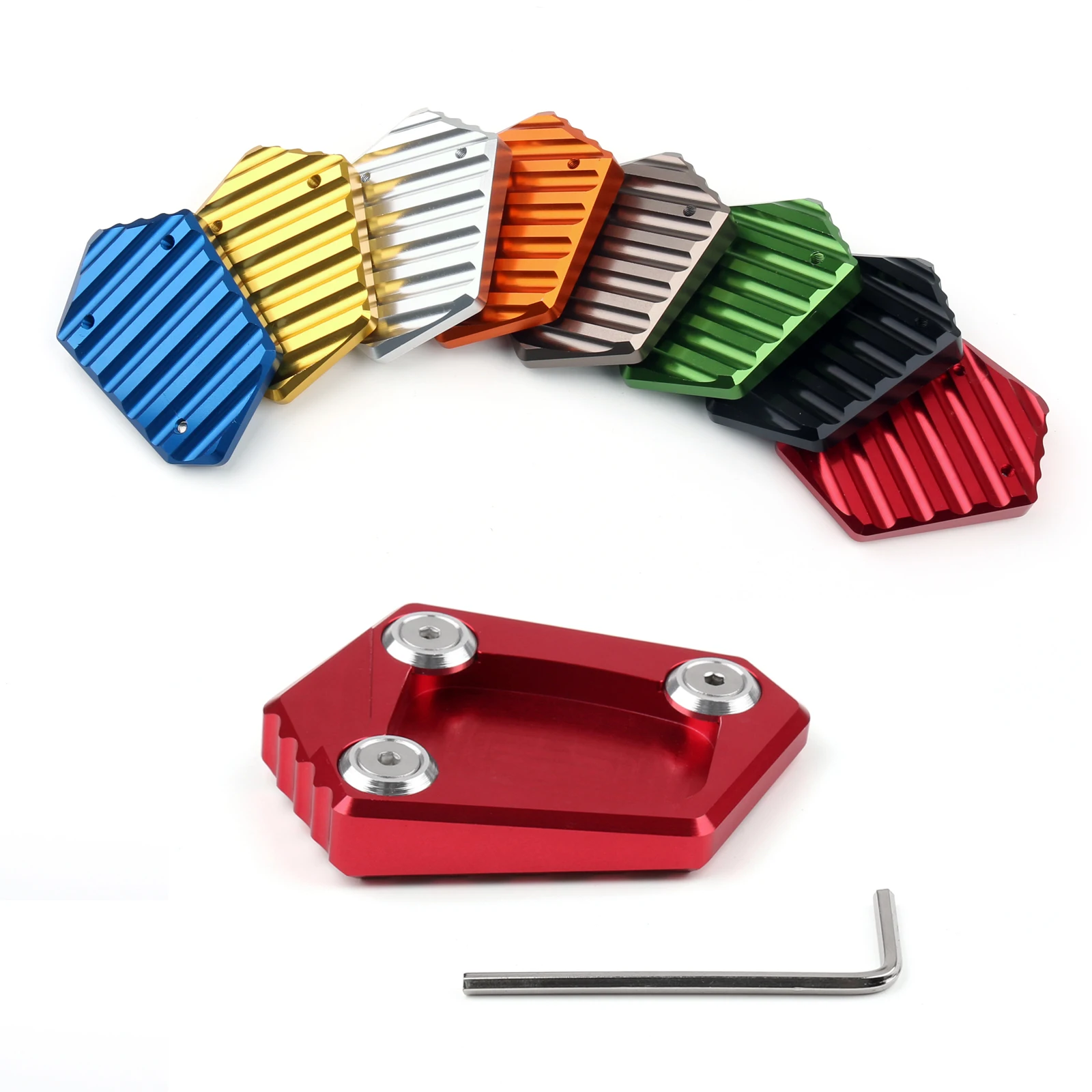 

Artudatech Side Stand Kickstand Plate Pad For Honda NC700S NC700X FORZA 300 CB400 CBR250R X-ADV Accessories