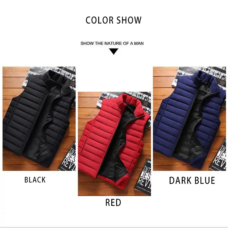 Browon Brand 2022 Winter Men Vest 