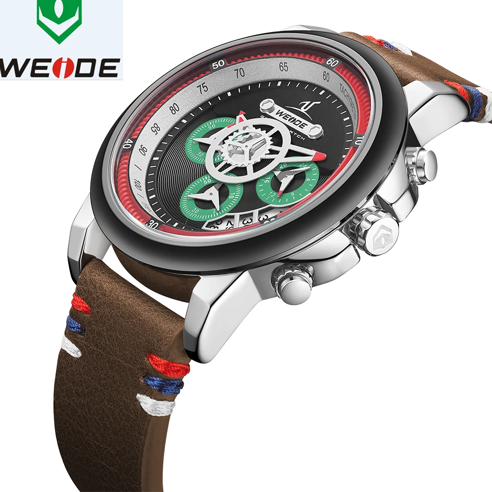 WEIDE, мужские роскошные часы, военные спортивные часы, водонепроницаемые, несколько часовых поясов, мужские часы, будильник, часы с ЖК-дисплеем, электронные наручные часы