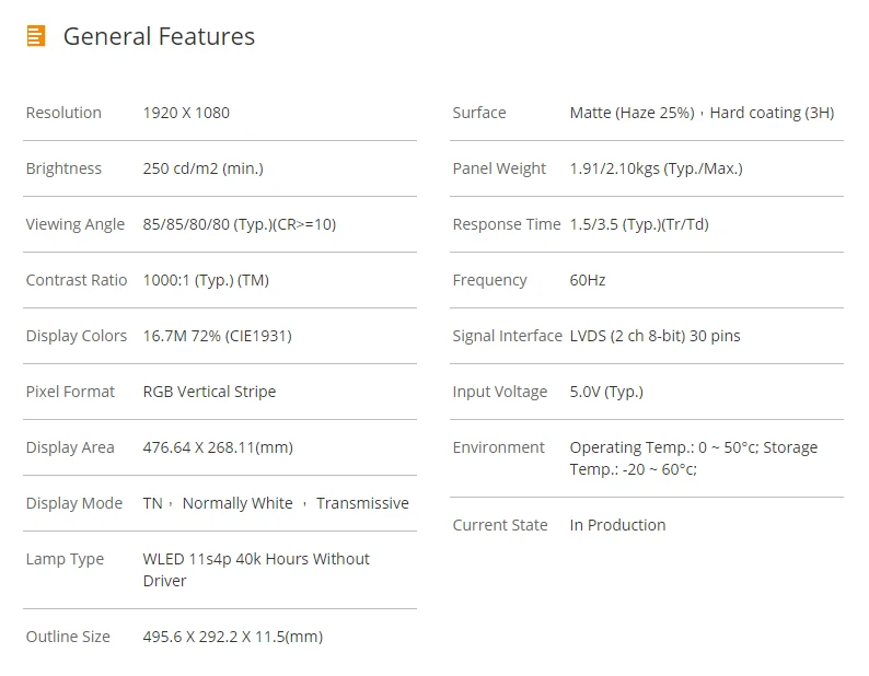 Подлинный 21,5 дюймовый ноутбук M215HGE L21 ЖК-панель lenovo M215HGE-L21 ЖК-экран Замена дисплея 1920*1080
