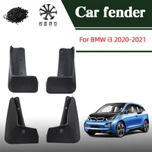 

For BMW i3 2020 2021 Plastic Black 4PCS Mudflaps Splash Guards Front Rear Mud Flap Mudguards Fender Car Protect Accessories