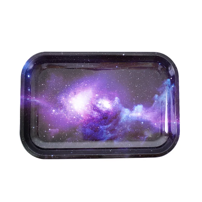 280*180mm Metal Storage Rolling Tray for tobacco Cigarette herb Smoking Accessories Tinplate Plate storage tray,tobacco rolling tray