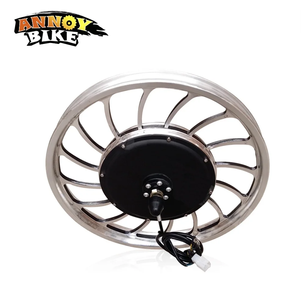 BLDC 36v 48v 1000w Front Drive Scooter Hub Motor Wheel 20" For Bike For Electric Rickshaw With Inflatable Tyre