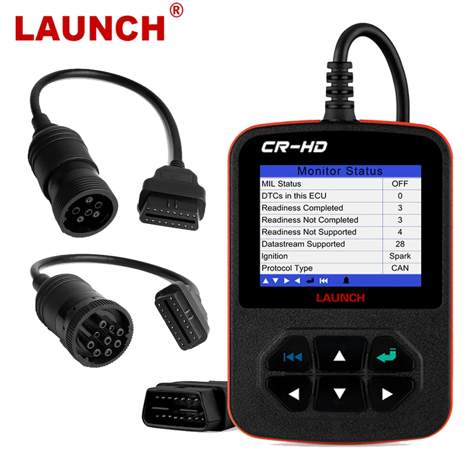 Старт OBD Heavy Duty грузовик диагностический сканер инструмент launch для 24V грузовых