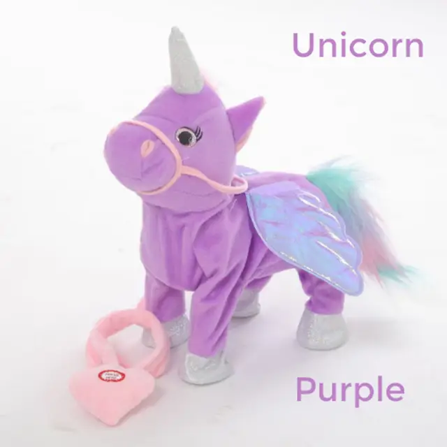 magic walking and singing unicorn