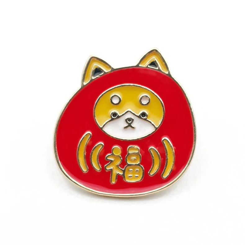 A3862 Patchfan мультфильм Броши в виде животных кошка Мышь кот собака на булавке значок