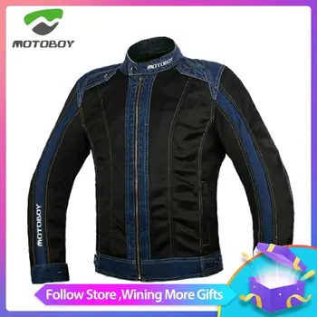

MOTOBOY summer Motorcycle men's woman's Moto Protective Gear Jacket men Racing Reflective oxford clothing Motorbike jackets