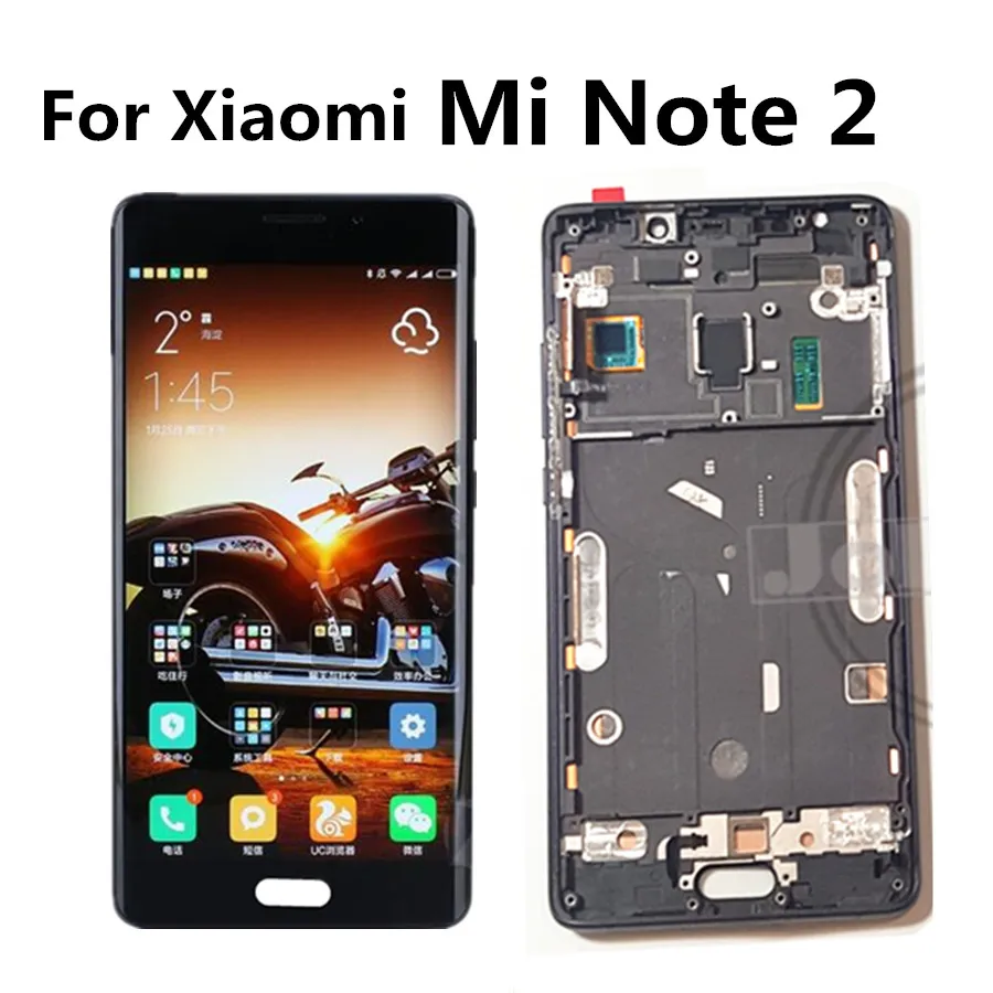 ЖК-дисплей для Xiaomi mi note 2 mi note2 ЖК-дисплей, сенсорная панель, дигитайзер в сборе с рамкой для Xiao mi note 2 lcd