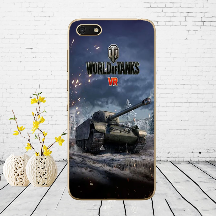91DD world of tanks Мягкий силиконовый чехол для Huawei Honor 9 10 Lite 7A 5,45 7a pro 7c 5,7 дюймов 7x 8x чехол - Цвет: 8