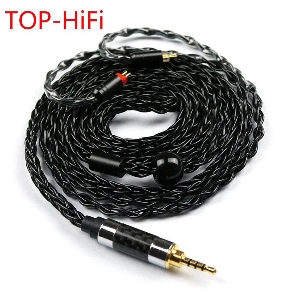 

TOP-HiFi 2.5mm TRRS 0.78mm 2pin for UE18/JH13/16/W4r/UM3X/1964 Heir 10.A IEM8.0 IEM10.0 Headphone Upgrade Cable