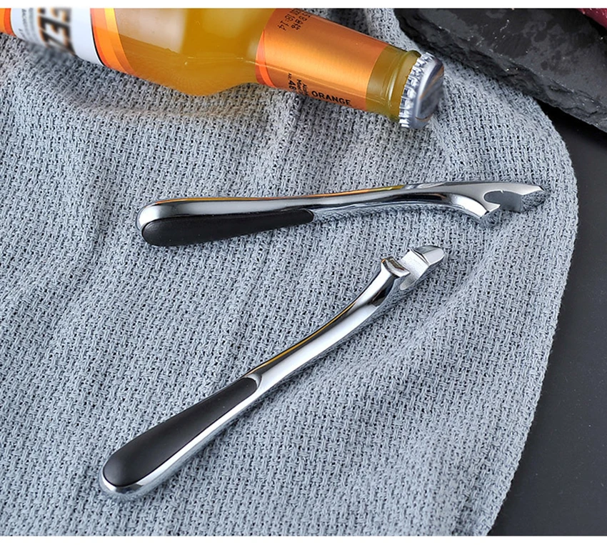 Открывалка для бутылок-Сверхмощный Цинковый Сплав открывалки для пивных бутылок, домашний открытый открывалка для пива твердый Простой в использовании для артритных рук