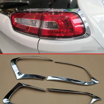 

Chrome Fit For Jeep Cherokee KL 2014 2015 2016 2017 2018 Accessories Rear Tail Lamp Frame Light Protect Cover Taillight Trim