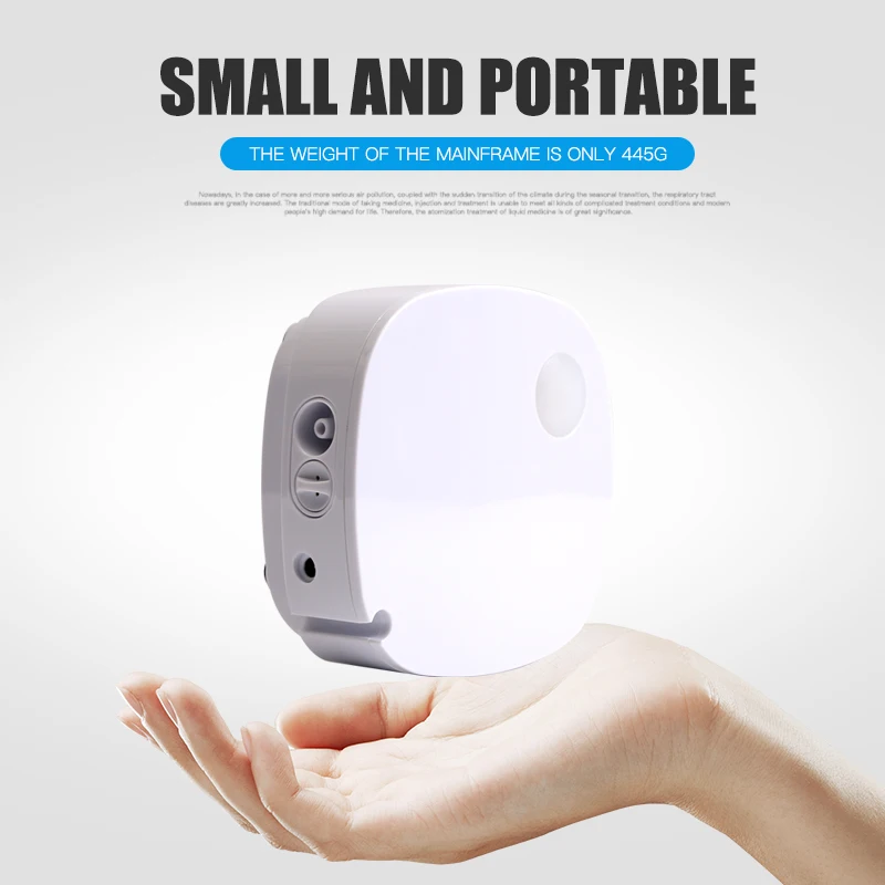  Portable Mini FDA Compressor Nebulizer Children Adult Allergy Relief Respiratory Medicine Aerosol M