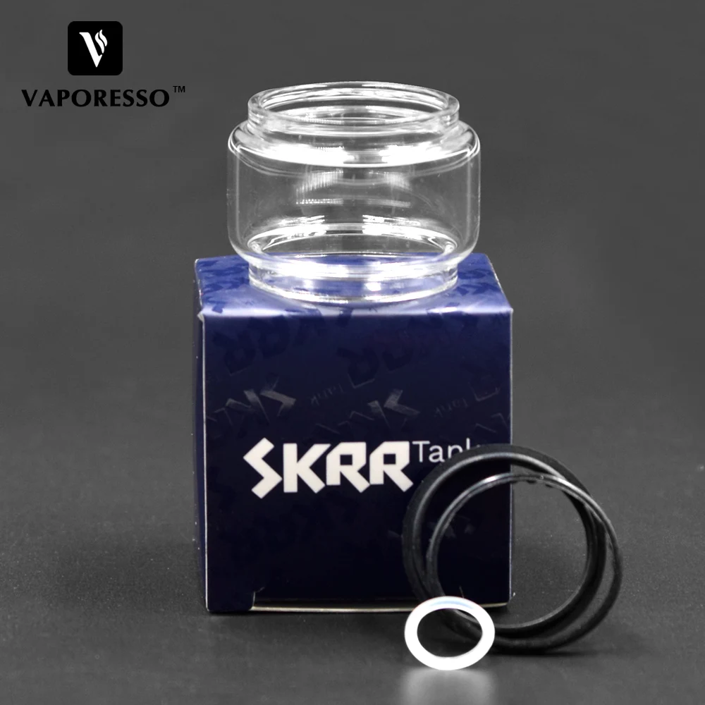 Оригинальный стеклянный бак для электронной сигареты Vaporesso SKRR 8 мл стеклянная