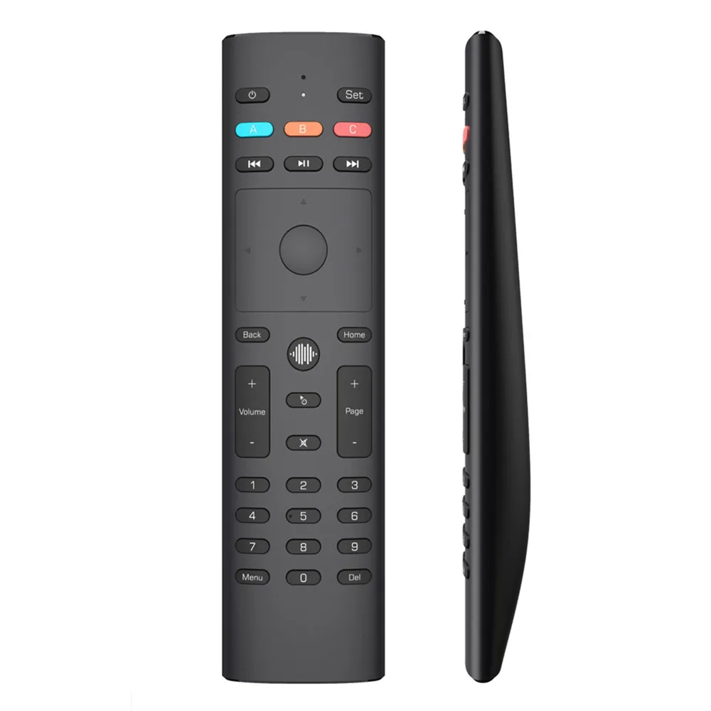 

G40 Voice Search Air Mouse 33 Keys IR Learning Gyro 2.4G Smart Remote Control for Apple TV For Roku For Vizio Android TV BOX