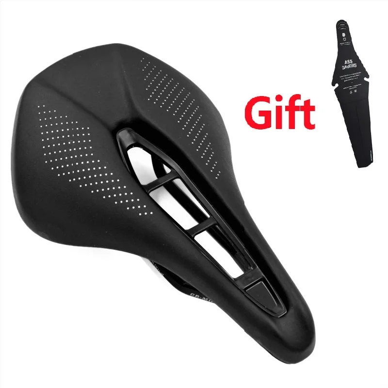 thumbnail image 2 of Shock Absorption Bike Seat EC90 Bike Saddle - Shock Absorption Mountain & Road Bike Seat, Black Ventilated Bike Seat 2 of 11