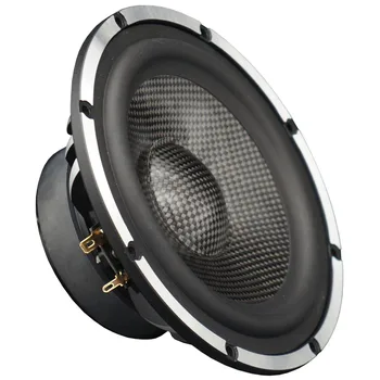 

2020 Original Soundhits 6.5'' High Performance Car Audio Speaker Driver Unit Carbon Fiber Cone Casting Aluminum Frame 4ohm 60W