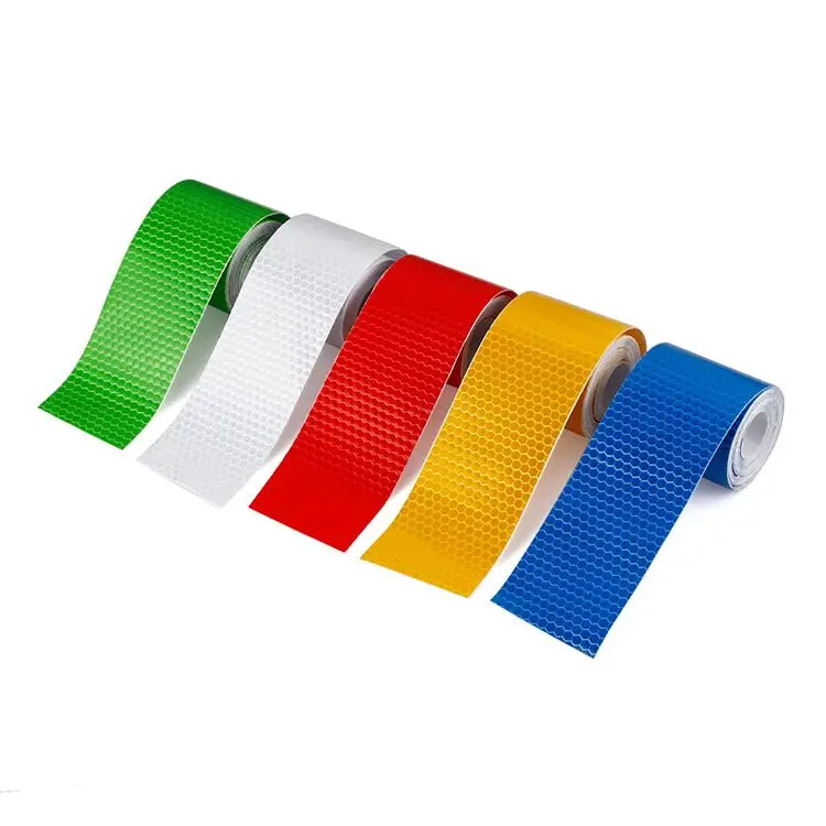 

5cmx1m Safety Mark Reflective Tape Sticker Car Styling Self Adhesive Warning Tape Automobiles Motorcycle Reflective Strip 6color