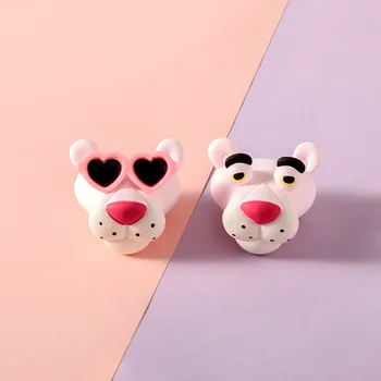 

Car Net Red Pink Panther Air Conditioner Air Outlet Clip Creative Car Decoration Interior Decoration Cute Car Plaster Ornaments