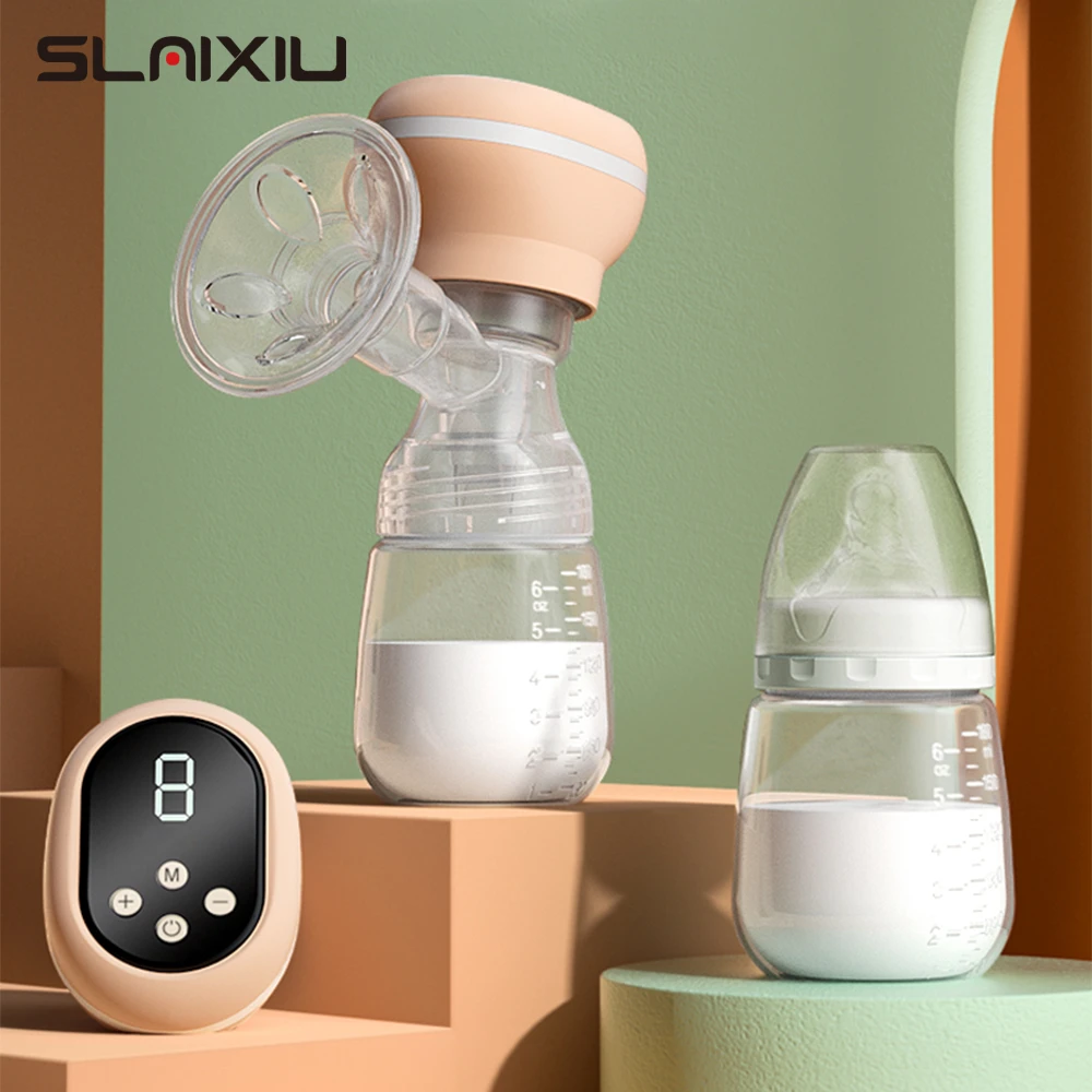 Electric Breast Pump Set Milk Electric Wireless Large Suction Pull One-piece Chargeable Milk Maker Bebes Accesorios NO BPA top Electric breast pumps