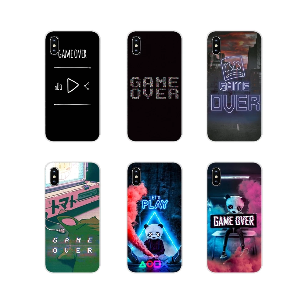 Accessories Phone Cases Covers Game over For Samsung Galaxy S2 S3 S4 S5 Mini S6 S7 Edge S8 S9 S10E Lite Plus | Мобильные телефоны и