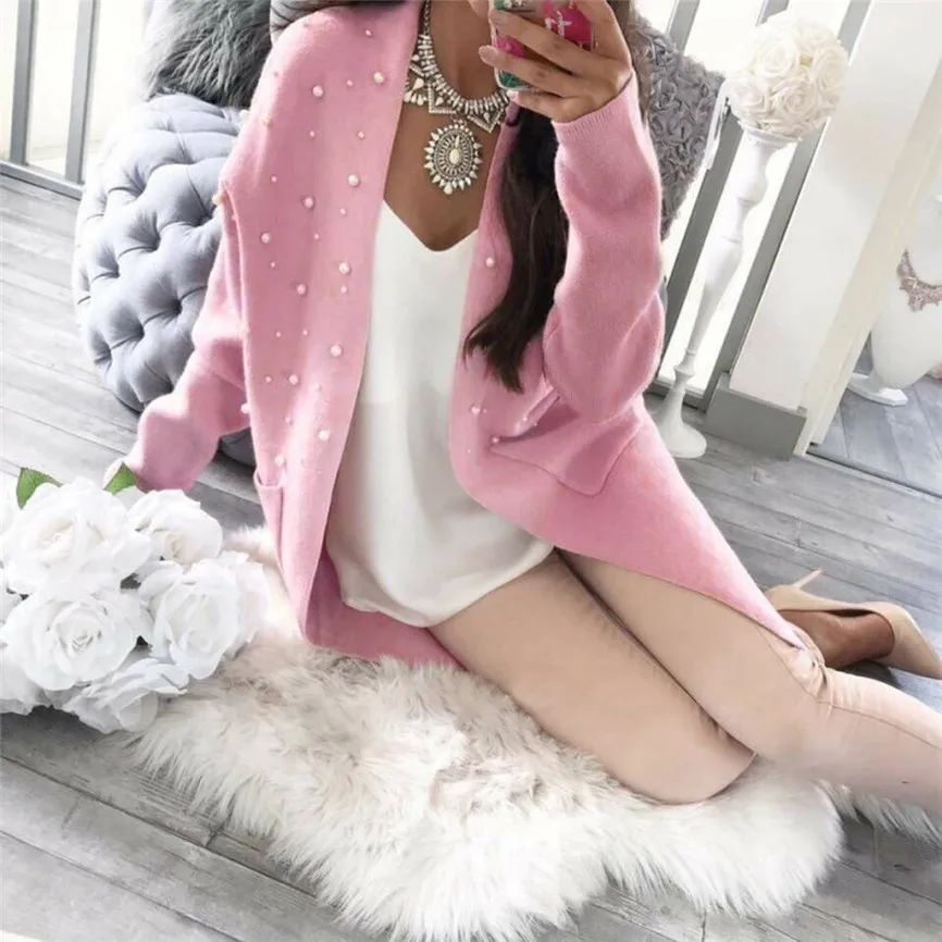 

For Women Warm Winter And Autumn Baggy Long Sleeves Women's s Coat Long Chunky Knitted Oversized Sweater Jumper