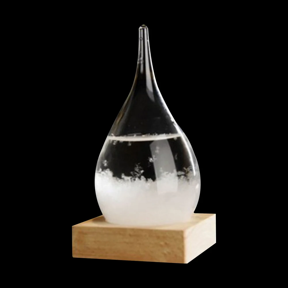 

23 Types Globe-Shaped Storm Glass Bottle Desktop Weather Station Weather Predictor Transparent Ball Storm Glass Home Decor