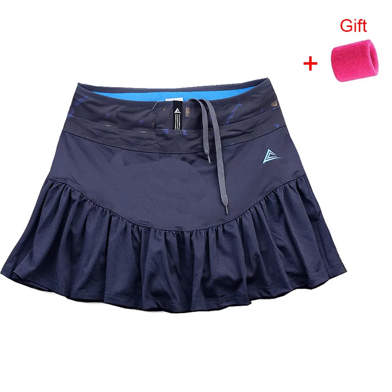Женская теннисная Спортивная юбка, дышащая короткая юбка, быстросохнущая Спортивная юбка, юбка рыбий хвост, впитывающая, для бега, бадминтона, юбка-шорты