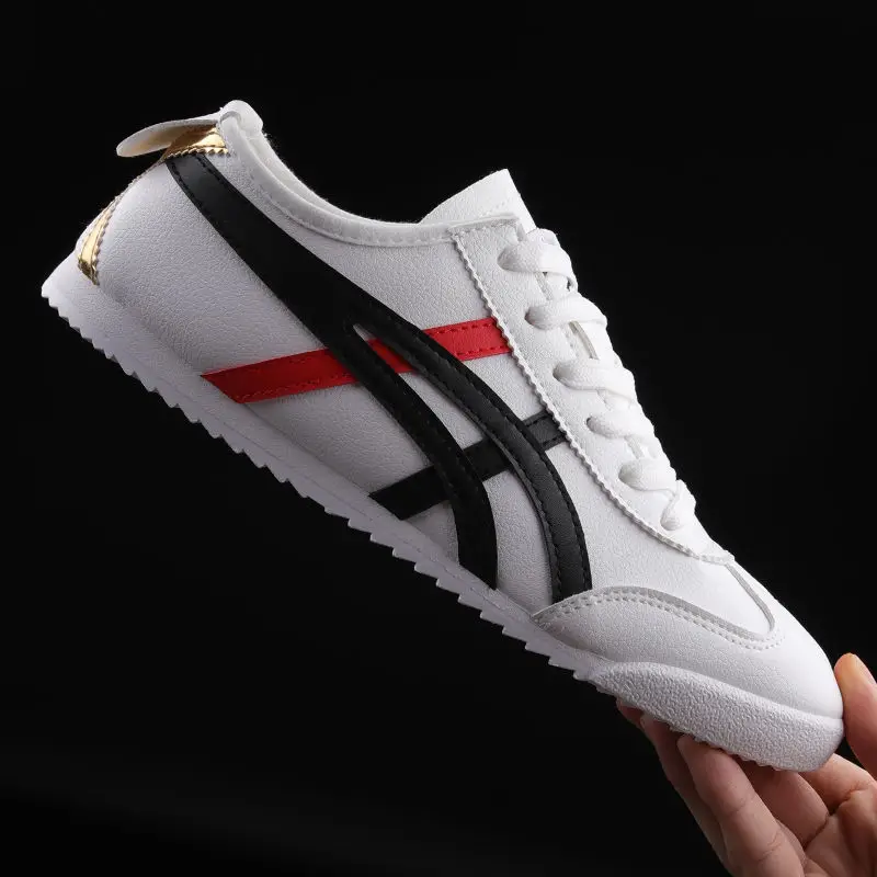 Verano de 2021 hombres y mujeres Zapatos transpirable ligero tigre de los amantes de los zapatos Casual salvaje blanco zapatos antideslizantes 36-44