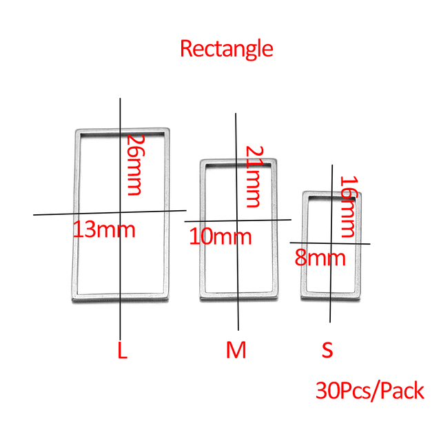 Moon Star Heart Square Charm Stainless Steel Pendant Open Bezels Hollow Pressed Resin Frame Mold Bezel DIY Jewelry Making