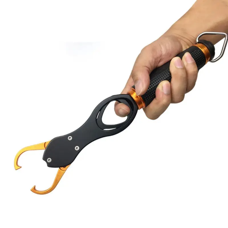 

New Aluminum Fish Control Device Fish Control Device Aviation With Weighing Fish Clamp Controller With Missed Rope Accessories