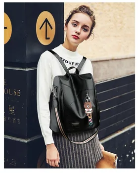 

2020 new women's backpack outdoor leisure ladies travel backpack creative cute large capacity backpack