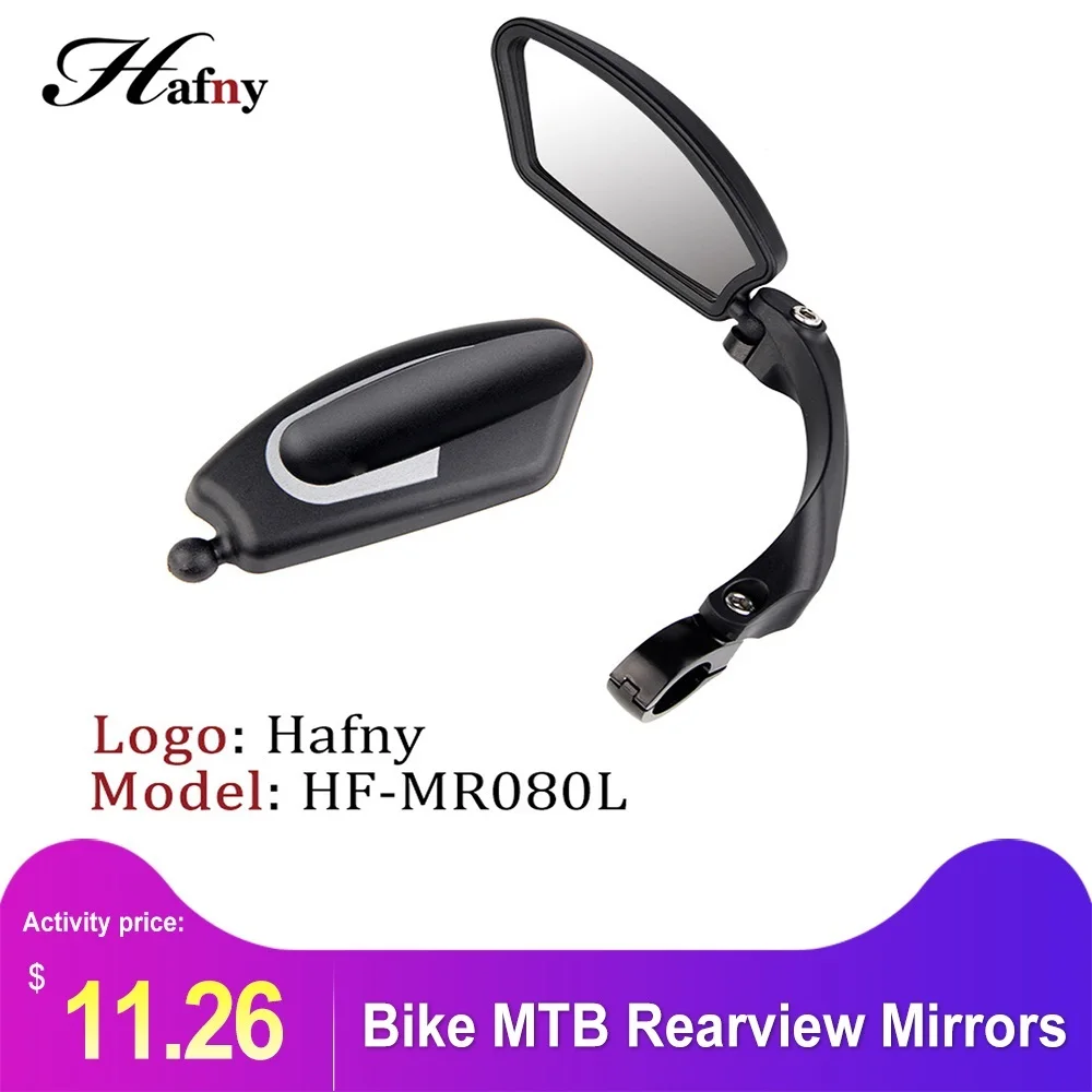 

1 PCS Road Bike Cycling Flexible Rearview Mirrors Stainless Steel Lens Mirror MTB Handlebar Side Safety Rear View Mirror