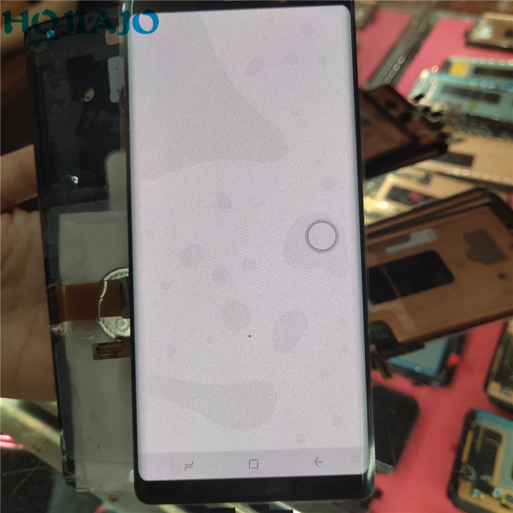 Dead point для samsung Note 8 ЖК-дисплей сенсорный экран дигитайзер для samsung Galaxy Note 8 N9500 N9500F N900D N900U AMOLED