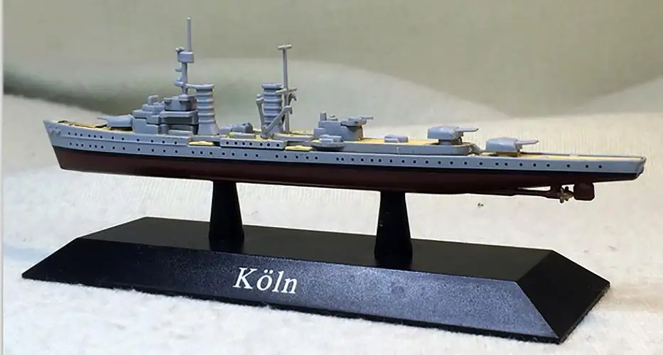 Allemand Konig 1/1250 Diecast Model Ship DeAgostini 