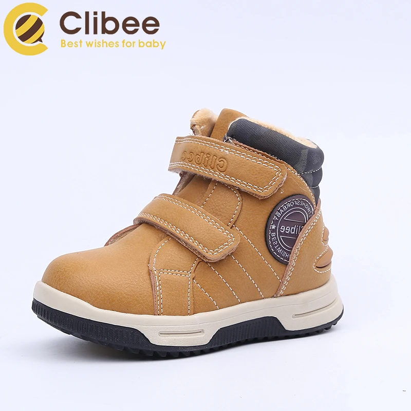 Clibee Boy Autumn Winter Boots Children Outdoor Hiking Ankle Boots Toddler  Kids PU Leather Shoes Trekking Footwear for Baby Boy|Boots| - AliExpress