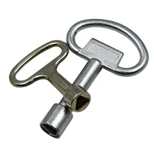 

Elevator Door Lock Valve Key Wrench Triangle Key Electrical Box For Electrician Carpentry Hand Tool