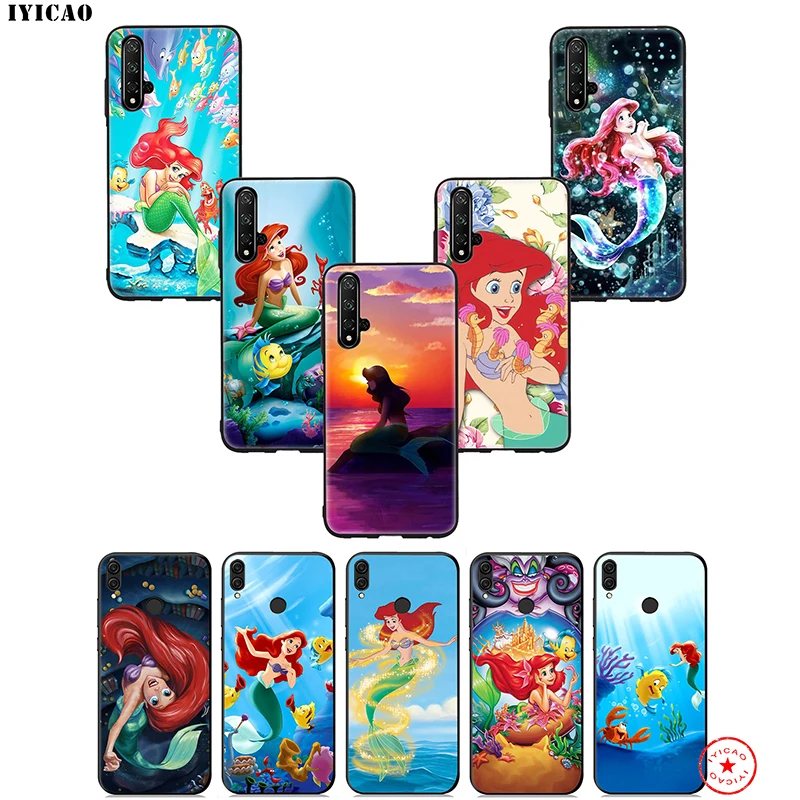 IYICAO маленькая принцесса мягкий чехол для huawei Honor 20 10 9X9 8C 8X8 7X 7C 7A 6A Nova 5i 4 3i 2 2i Lite рro
