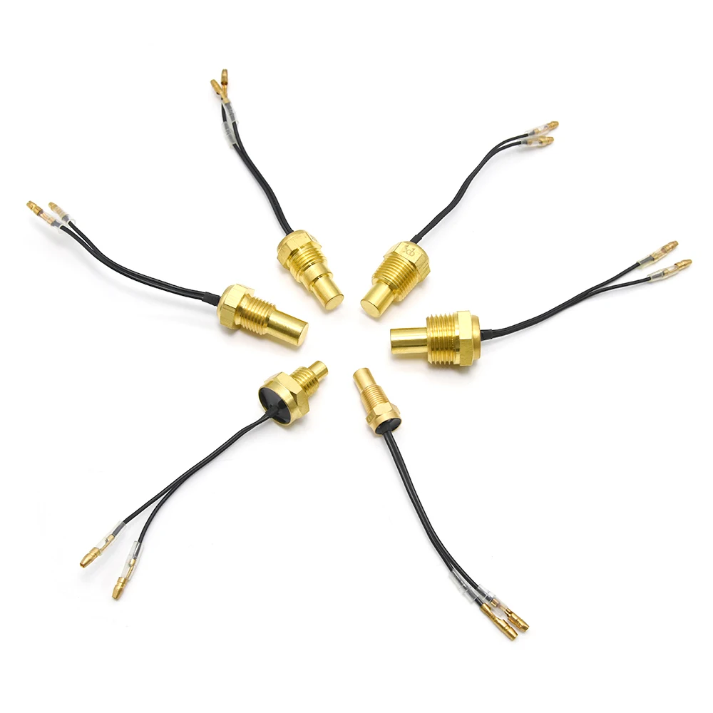 Universal Water Temperature Sensor Car Temperature Sensor Water Gauge 12V/24V 10MM-21MM temperature sensor water temperature gauge