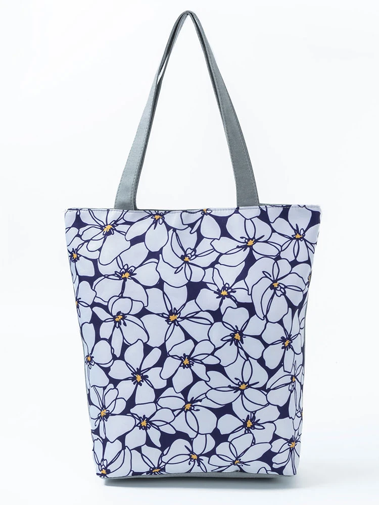 floral print shoulder bags