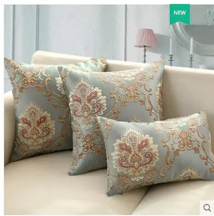 1pcs European pillowcase Sofa pillow case Living room large cushion cover Large rectangular cushion cover - Цвет: 1pcs
