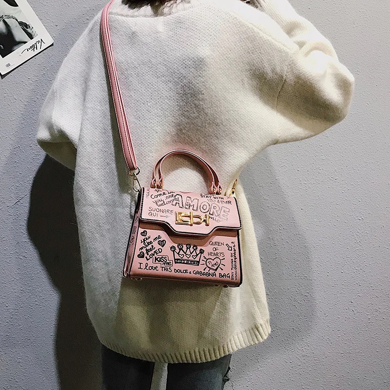 New Fashion Mini Crossbody Bags For Women Vintage High Quality Zipper Handbags Tote Female Flap Black Shoulder Shopping Bags
