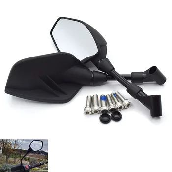 

Universal 8mm 10mm Motorcycle Convex Rear View Mirror black For Yamaha FZR400RR FZR600 FZR600R FZR750R FZR1000 FZS1000