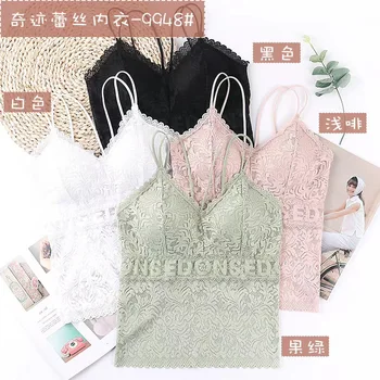 

2020 New Style Full Lace Wrap-Around-Base Underwear Beauty Back Tube Top Female
