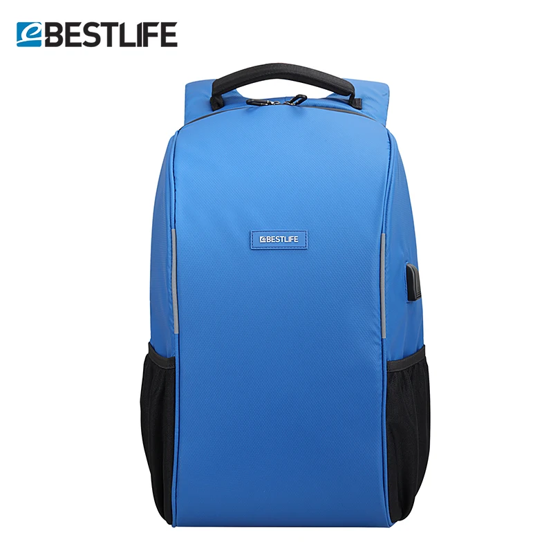 

BESTLIFE Blue Function Backpack for Women 15.6" Laptop Computer Bag Waterproof BackPack with USB Connector