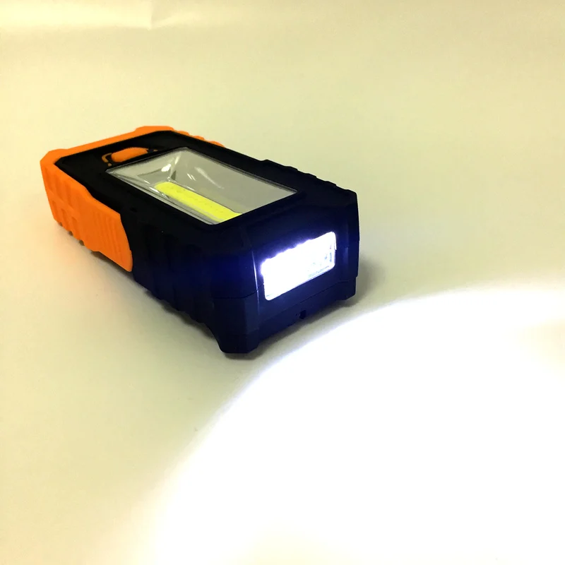 MingRay Портативный Универсальный светодиодный фонарик с зажимом на ремень с магнитной регулируемой базой для ремонта кемпинга