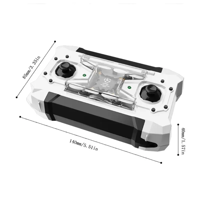 FQ777 124 Pocket RC Drone 4CH 6Axis Gyro Remote Controller Mini Quadcopter