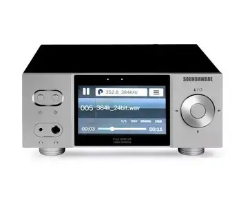 

Soundaware A1 Streaming Desktop Network Player with Remote Control Digital Turntable Decoding Amplifier Roon Ready Supported