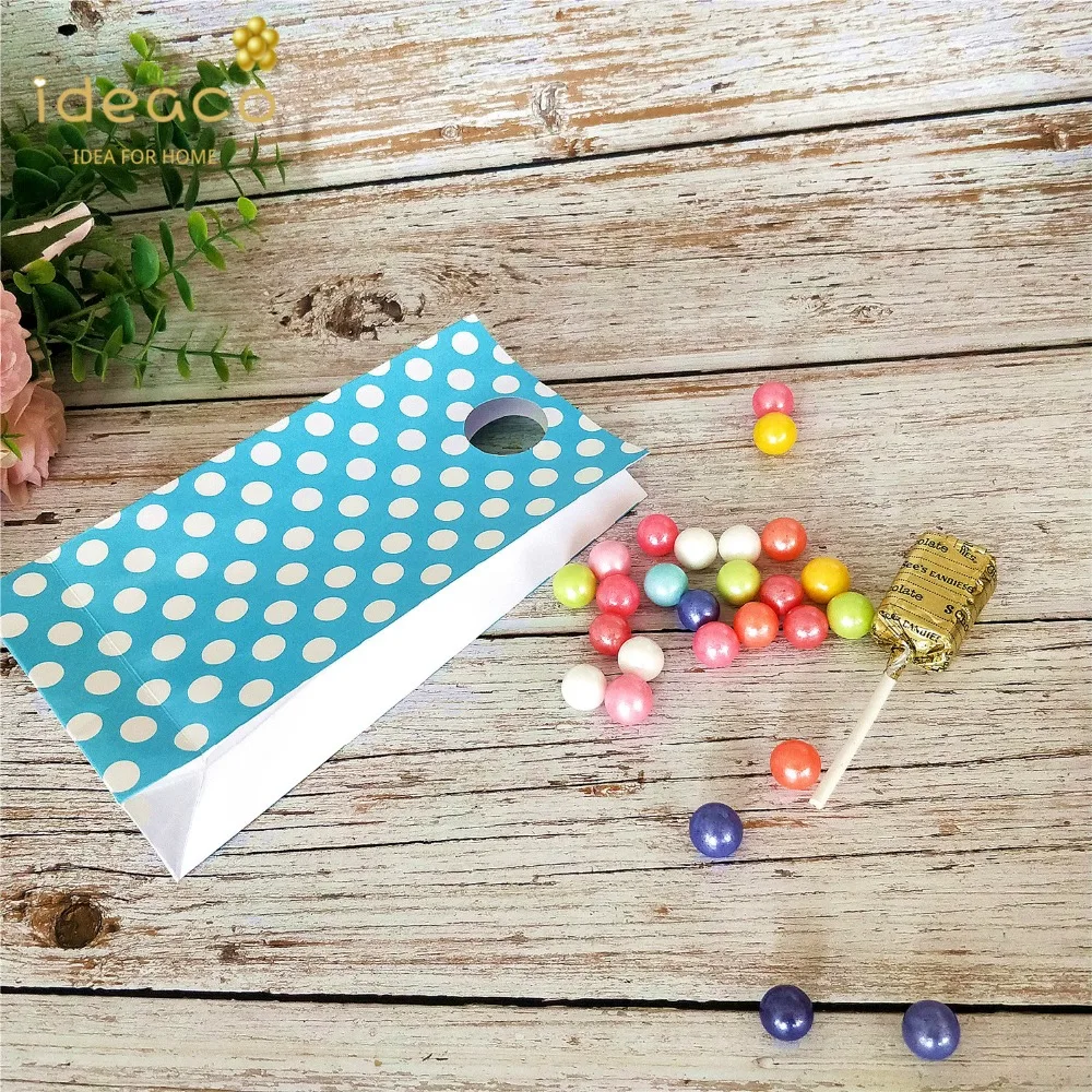 blue gift candy paper bags wedding18
